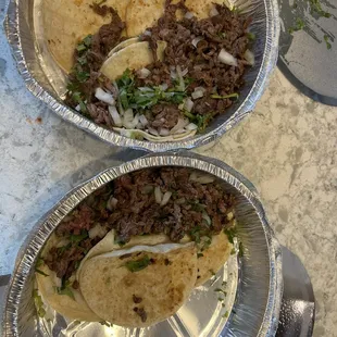 Garbage.  Cold.  Build your own disgusting taco???
