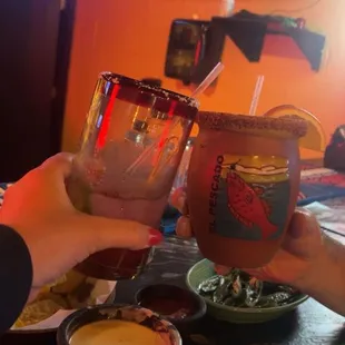 Margaritas and tacos