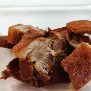 Bitten pork