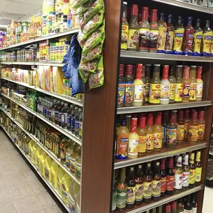 a variety of food items
