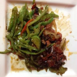 Side order of grilled vegetables