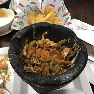I saw the waitress bring the bowl over to another table. I pointed and said &quot;I want that!&quot;