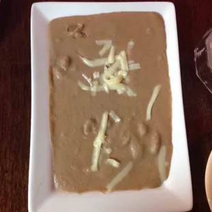 Side order refried beans