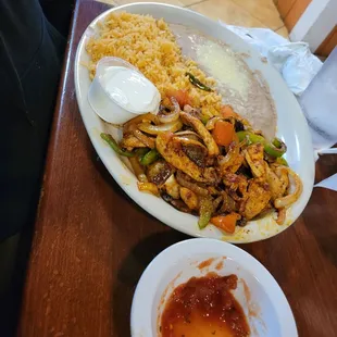 Lunch special Fajitos