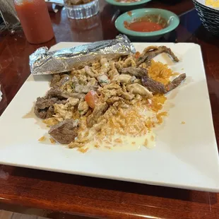 Fiesta fajitas (no shrimp)