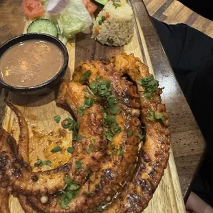 Pulpo Zarandeado- amazing flavor, great portions.