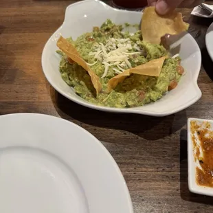 Guacamole- had a unique, amazing taste. Loved it, very fresh