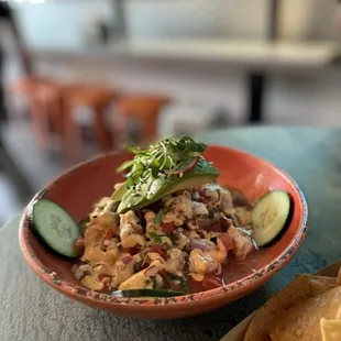 Shrimp Ceviche bowl