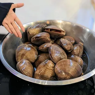 food, oysters and mussels