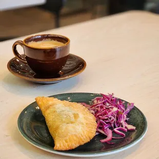 Empanada Espinaca Y Mongoes Con Queso