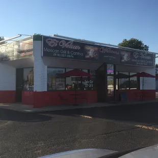 Street view of the restaurant