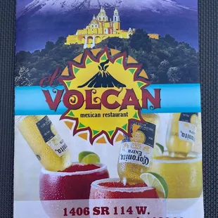 an advertisement for a mexican restaurant