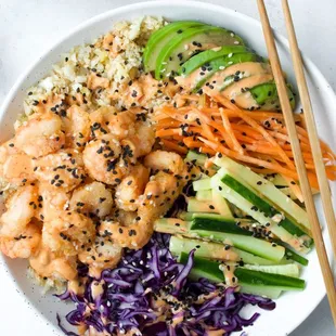 Tempura Shrimp Rice Bowl
