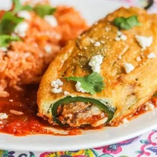 Chile Relleno Rice Bowl