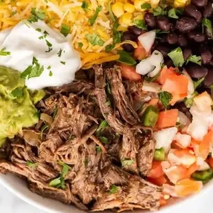 Barbacoa Rice Bowl