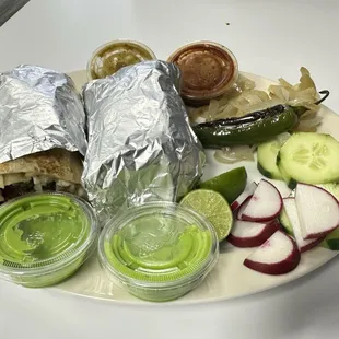 Asada burrito
