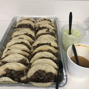 Beef tacos