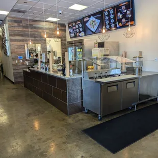 Cash Register and Salsa Bar