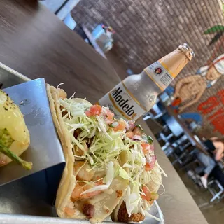 Taco de Chicharron de Pescado