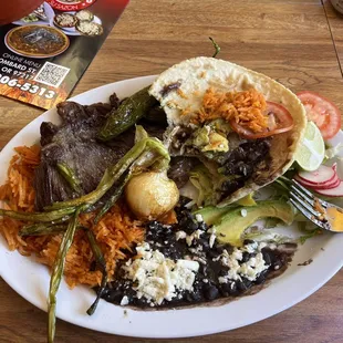 Carne Asada Plate