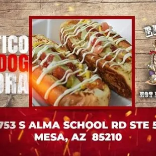 a picture of a hot dog