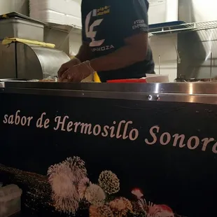 interior, sushi and sashimi