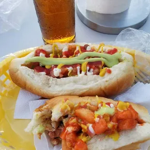 food, hot dogs, hot dog, sandwich