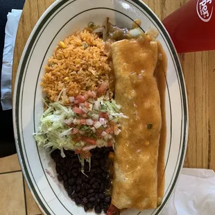 Veggie burrito without dairy