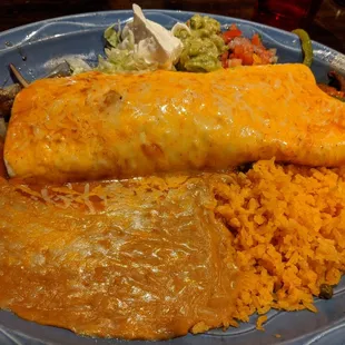 Chicken Fajita Burrito