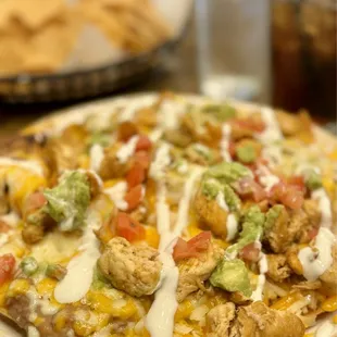 Zarape Chicken Nachos