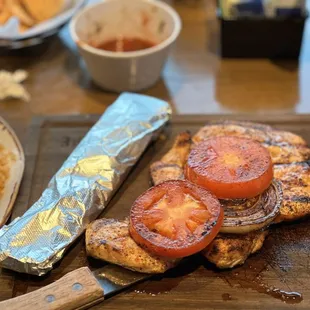 Pollo Asada Plate