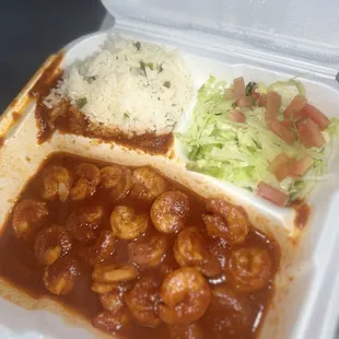 Camarones a la diabla