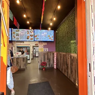 Inside of restaurant