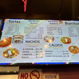 Menu Board