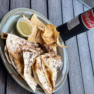 Chicken Mole Quesadilla