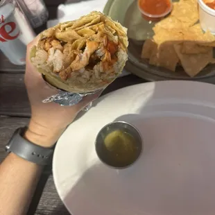 Grilled Chicken Burrito