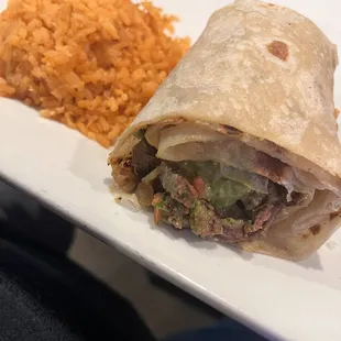 Carne Asada Burrito