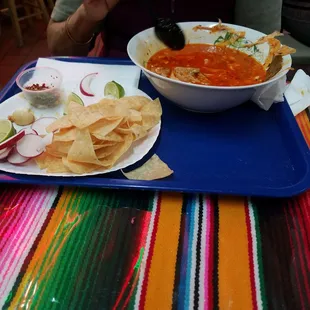 Posole very happy to know that my mother n law like it she&apos;s very picky. I will be ordering this next time I come here.