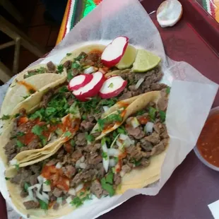 Tacos de asada! !!