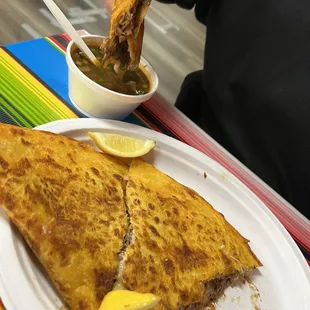 Birria quesadilla