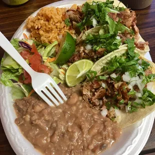Heart Shaped Taco Plate