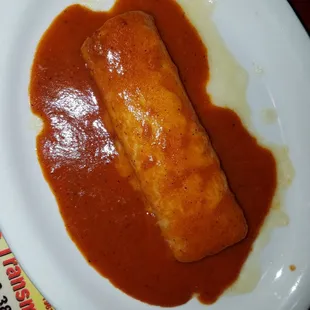 Cheese enchilada