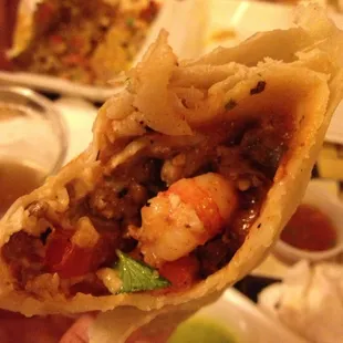 Surf and Turf Burrito