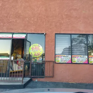 Back entrance