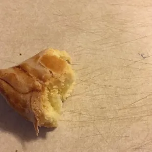 The pubic hair I found in the last bite of my bread 12/14/16