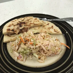 Pupusas - Loroko, bean and cheese, jelapeno and cheese
