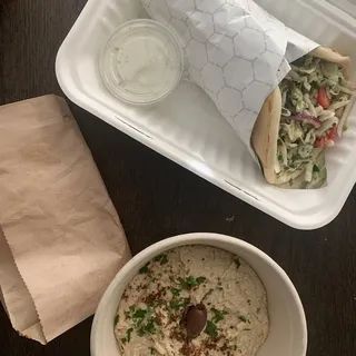 Chicken Gyro Sandwich