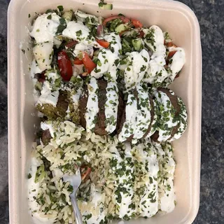 Falafel Gyro Sandwich