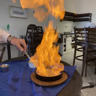 Fried Grilled Cheese Plate - Halumi &amp; Feta