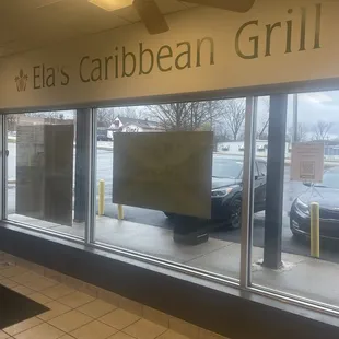 Ela's Caribbean Grill entrance